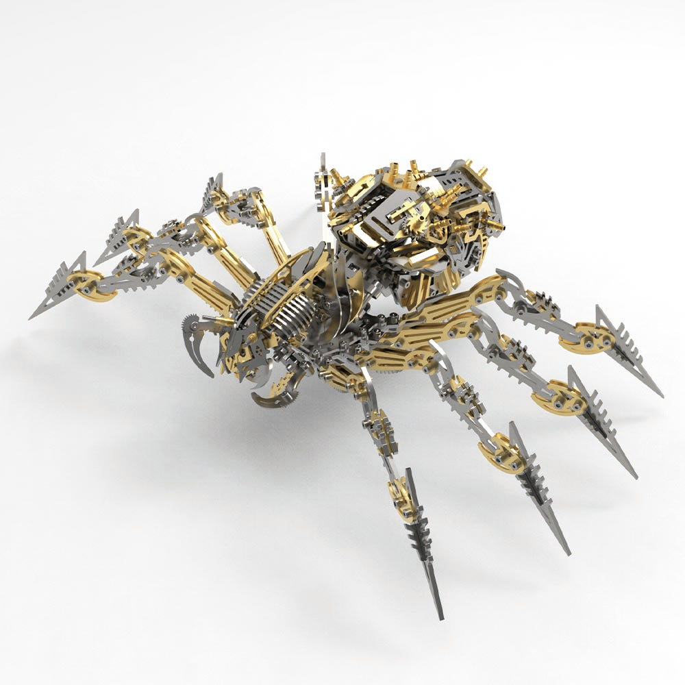Fccgear 3D metal  Mechanical Skeleton Spider Model Kit
