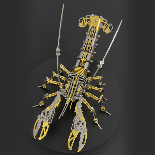 3D metal mechanical lobster