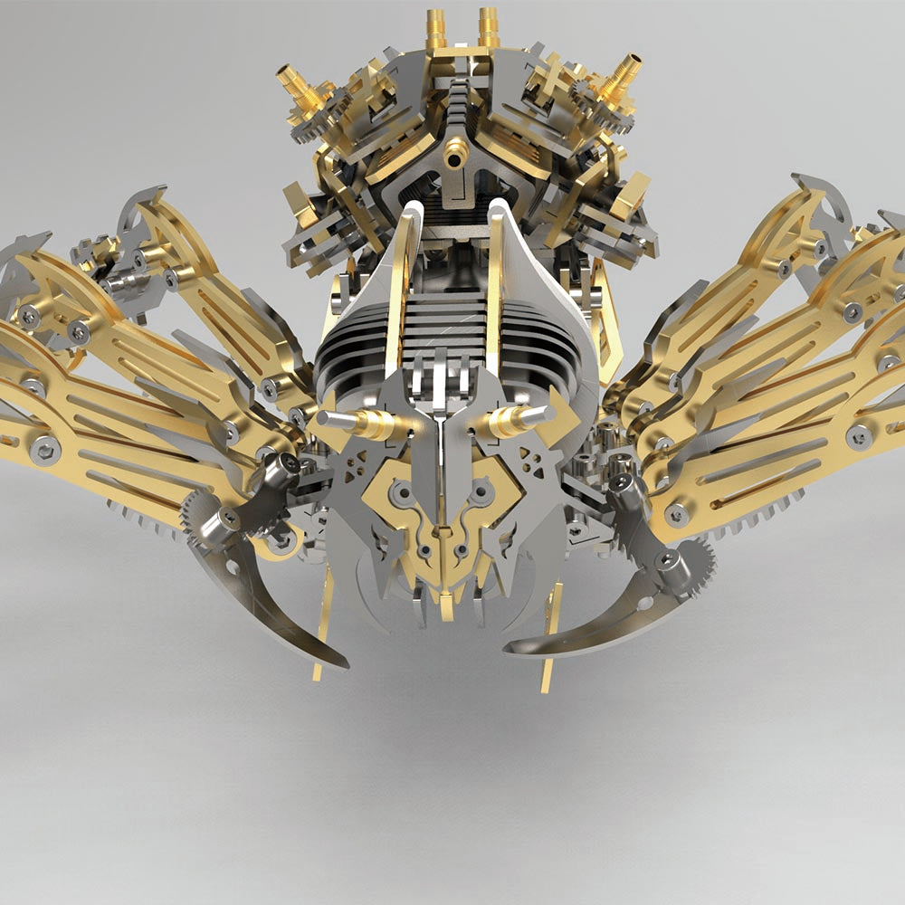 Fccgear 3D metal  Mechanical Skeleton Spider Model Kit