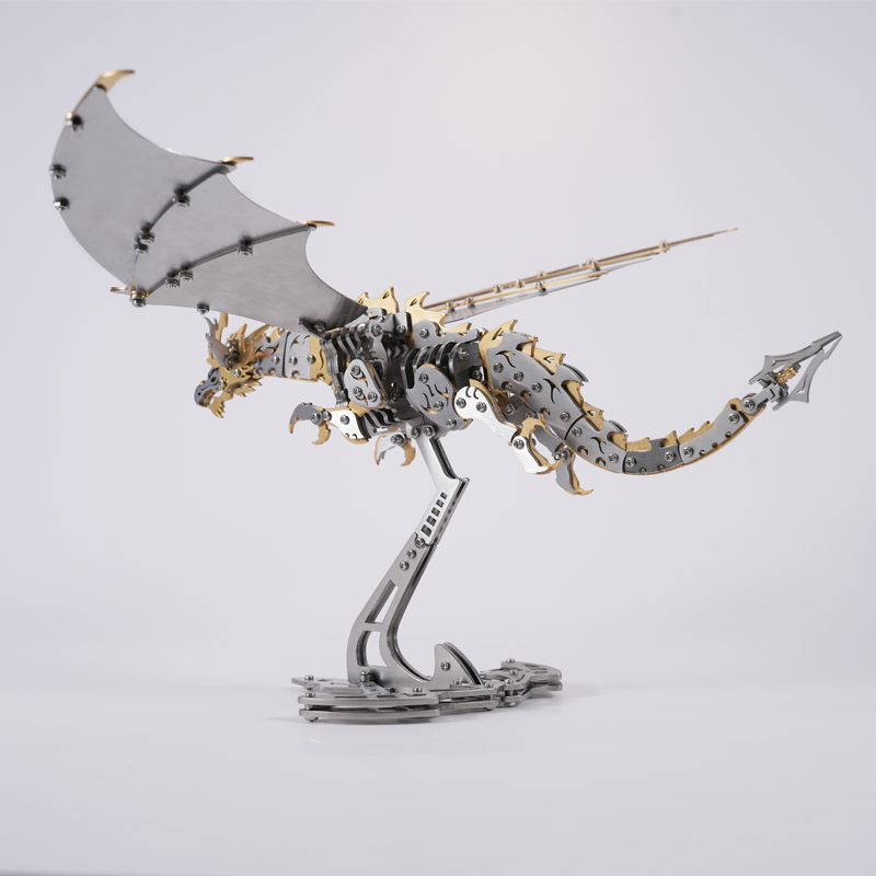 3D Metal Pterosaur Model Assembly Kit