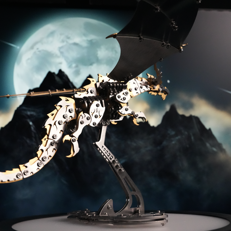 3D Metal Pterosaur Model Assembly Kit
