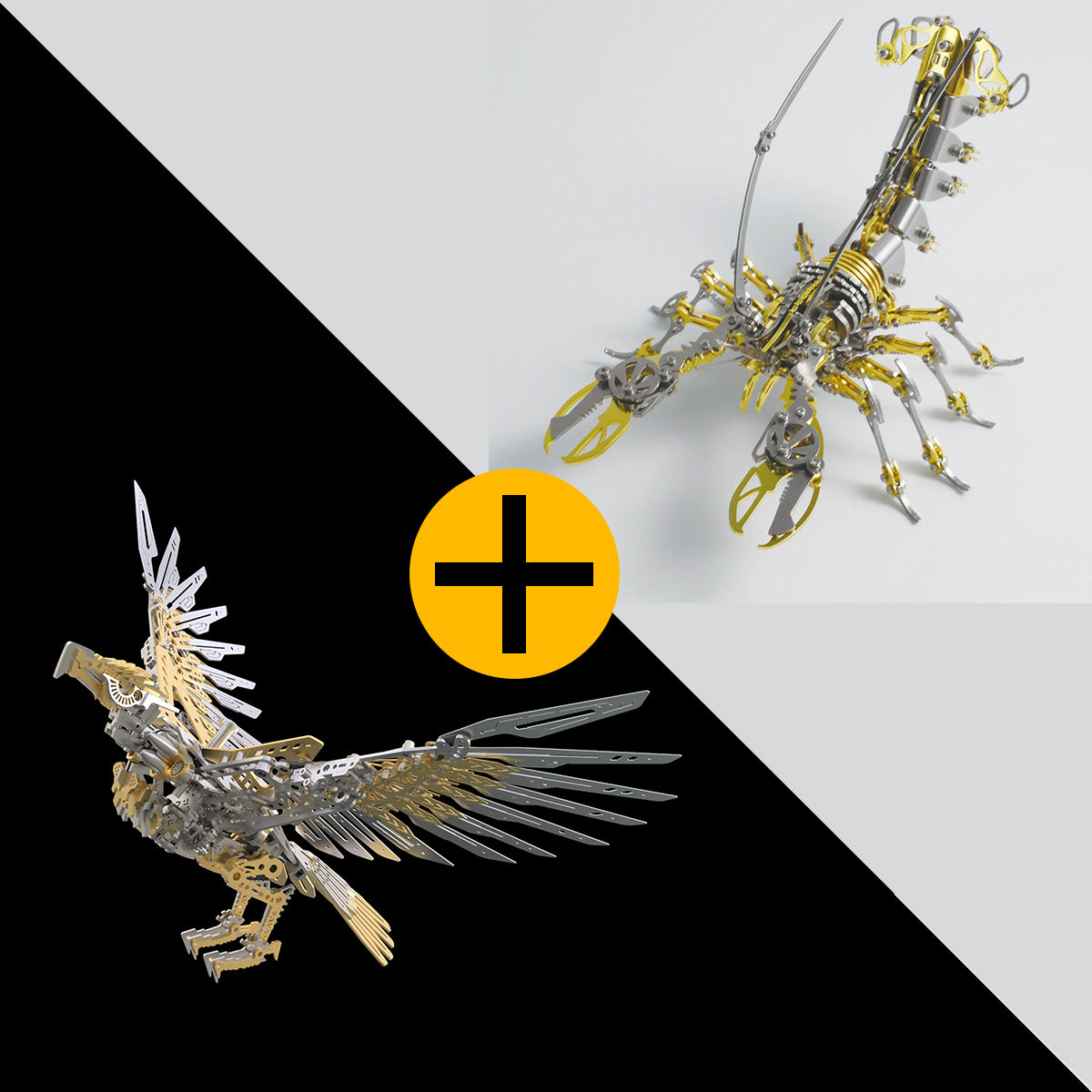 FCCGEAR 3D metal mechanical eagle model kit