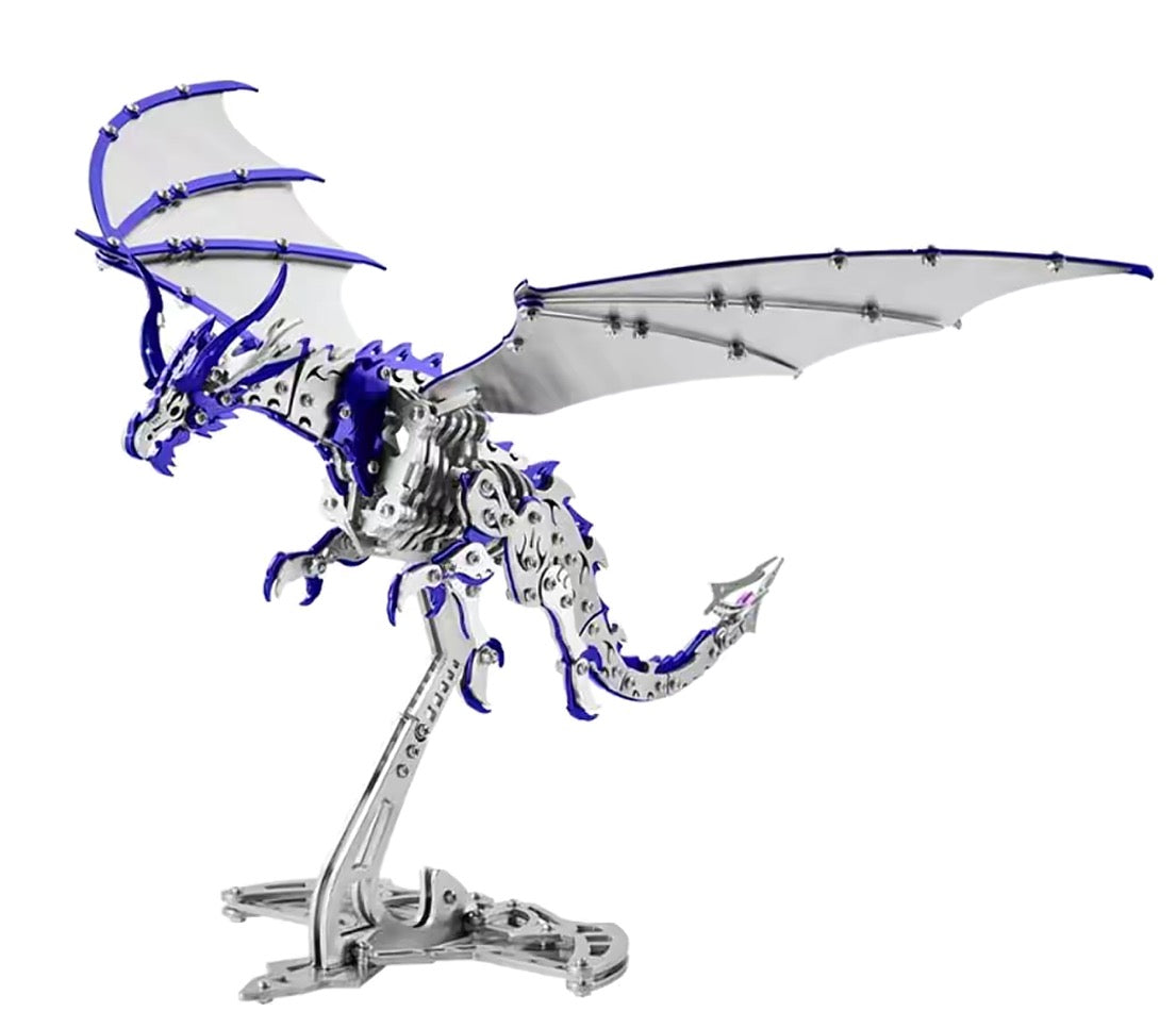 3D Metal Pterosaur Model Assembly Kit