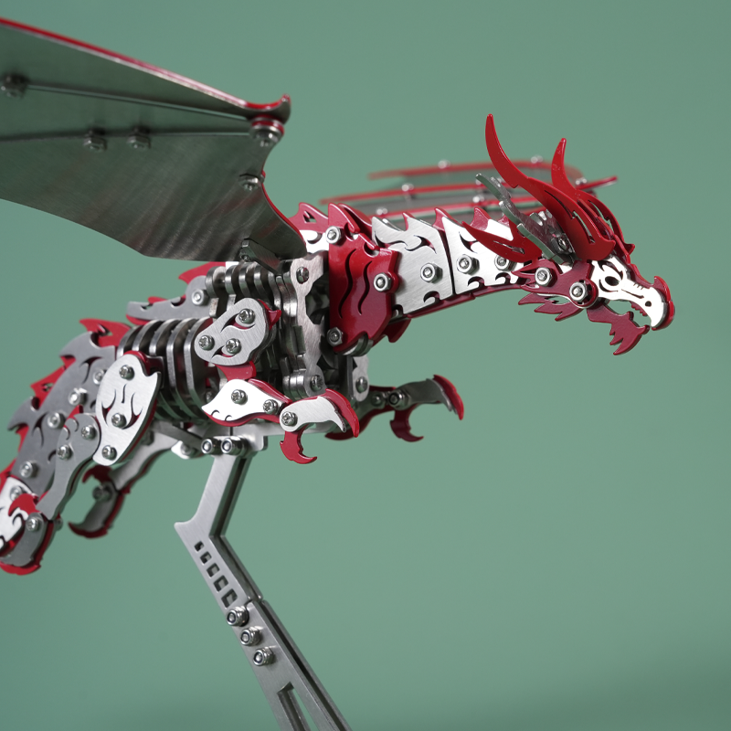 3D Metal Pterosaur Model Assembly Kit