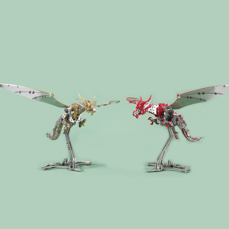 3D Metal Pterosaur Model Assembly Kit