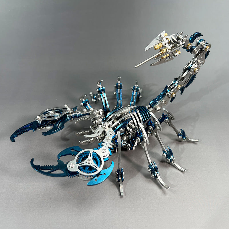 Mechanical Scorpion 3D Alloy Model kit( Comes with English manual) floatingcity