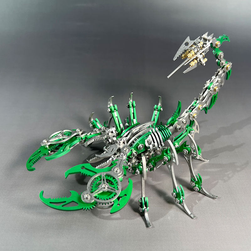 Mechanical Scorpion 3D Alloy Model kit( Comes with English manual) floatingcity