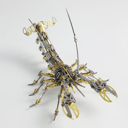 3D metal mechanical lobster