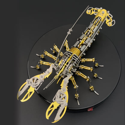 3D metal mechanical lobster