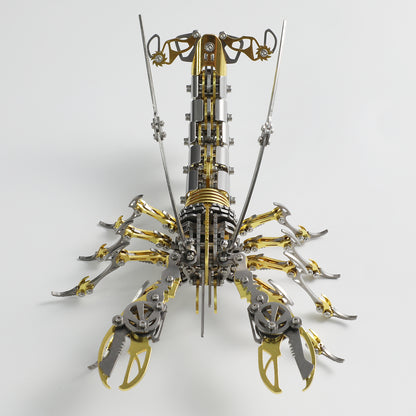 3D metal mechanical lobster