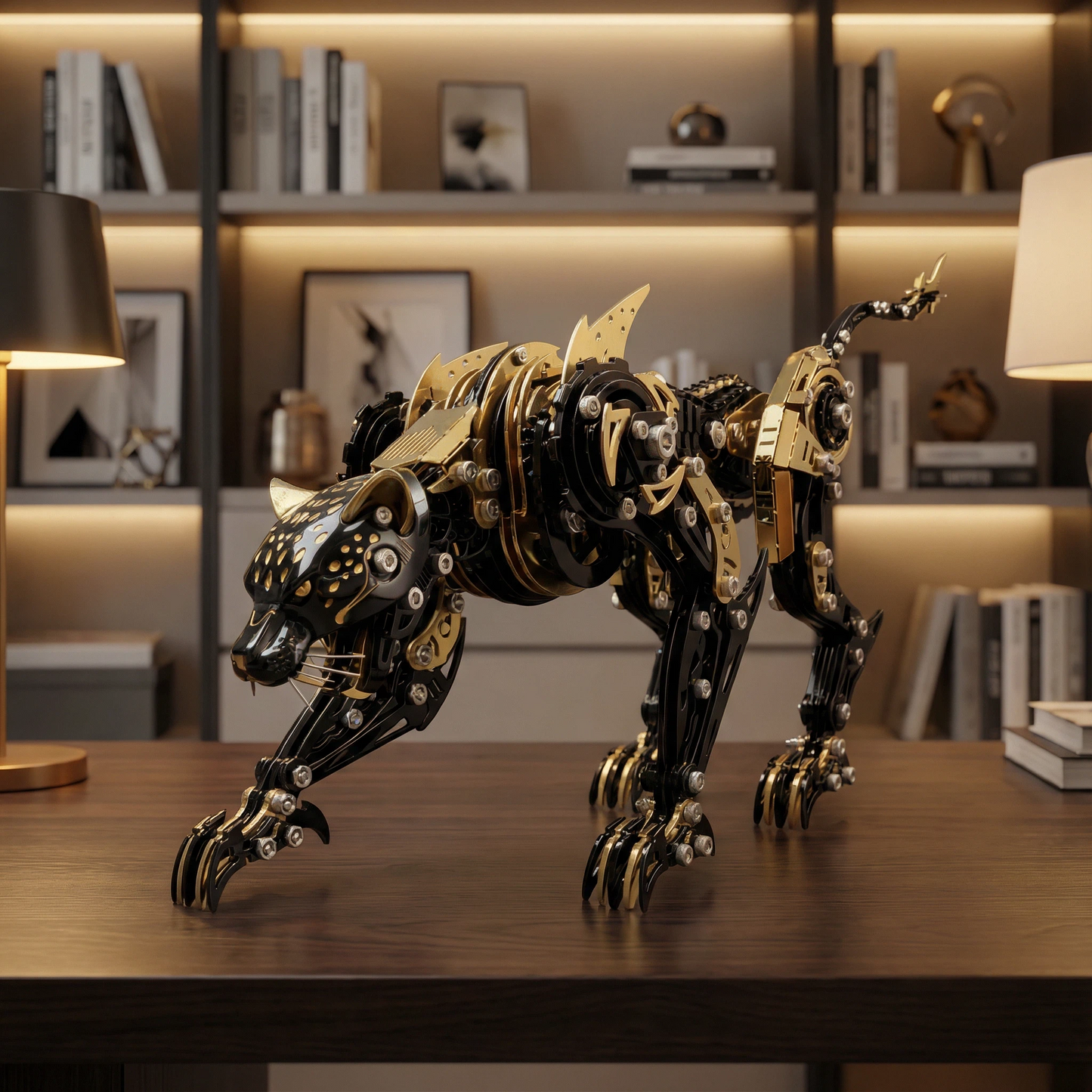 【Cooperative brand】Leopard Metal Model Kit