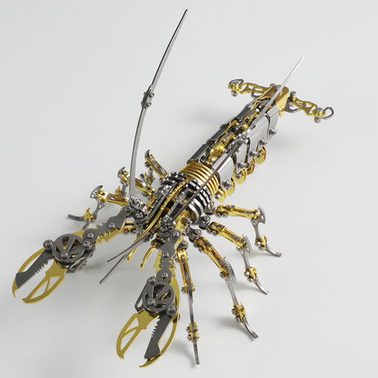 3D metal mechanical lobster