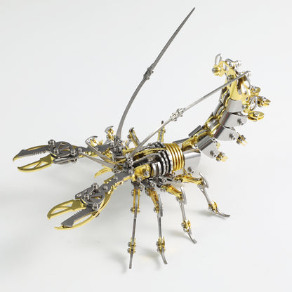 3D metal mechanical lobster