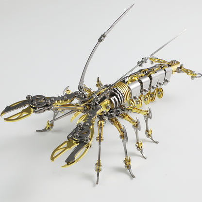 3D metal mechanical lobster