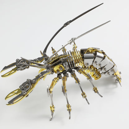 3D metal mechanical lobster