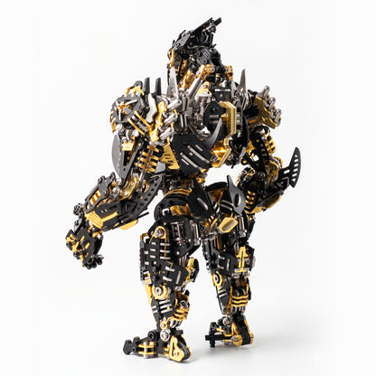Mechanical Gorilla 3D Metal Model Kit DIY Articulated Puzzle for Adults and Kids
