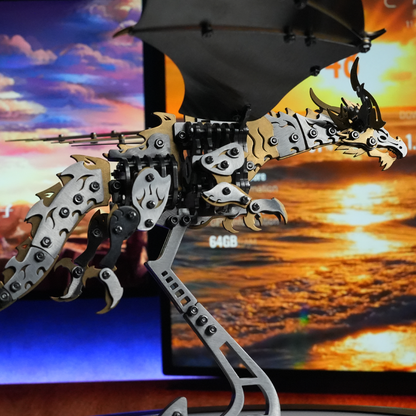 3D Metal Pterosaur Model Assembly Kit