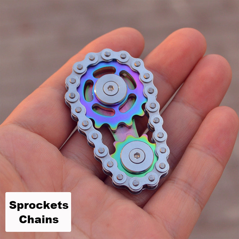 SprocketsChains STAINLESS STEEL SATISFYING CHAIN SPINNER floatingcity