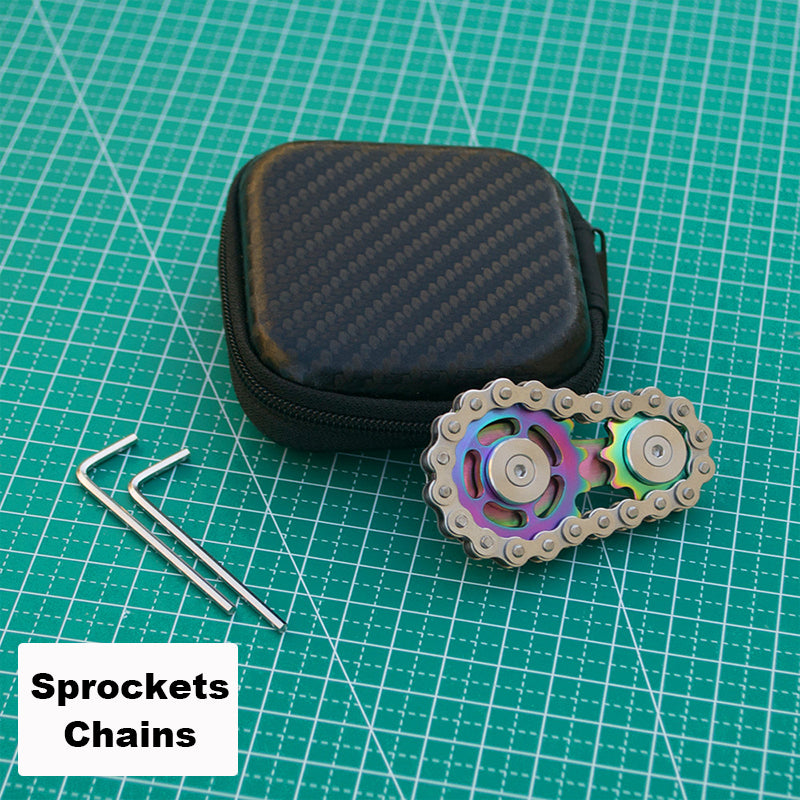 SprocketsChains STAINLESS STEEL SATISFYING CHAIN SPINNER floatingcity