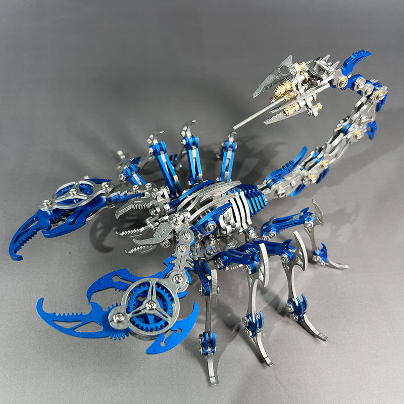 Mechanical Scorpion 3D Alloy Model kit（ Comes with English manual) floatingcity