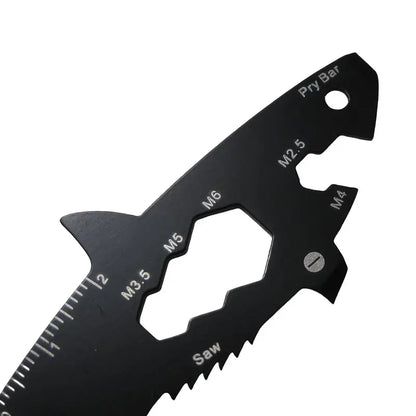 15-in-1 Shark Shaped Multifunctional Tool, Bottle Opener, Saw, Cutter, Wrench, Measuring Ruler, Screwdriver floatingcity