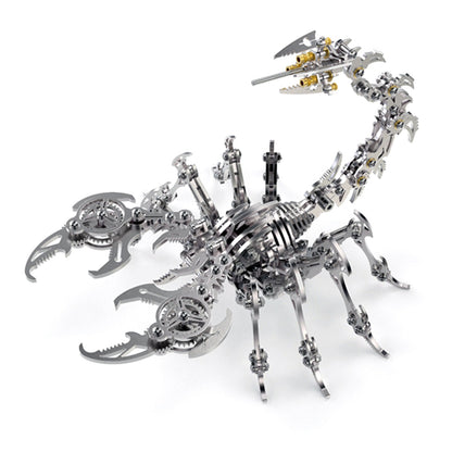 3D Metal Puzzle Scorpion DIY Model Kit, Material:  stainless steel + aluminum -005 floatingcity