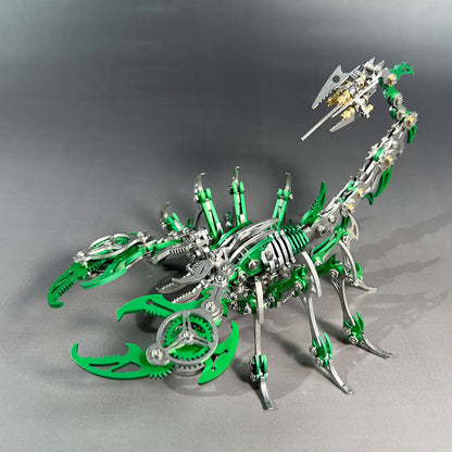 Mechanical Scorpion 3D Alloy Model kit（ Comes with English manual) floatingcity