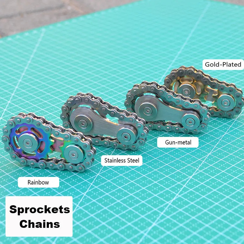 SprocketsChains STAINLESS STEEL SATISFYING CHAIN SPINNER floatingcity