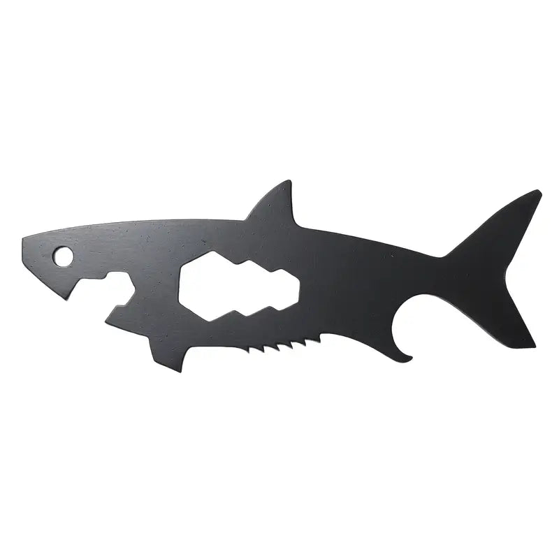 15-in-1 Shark Shaped Multifunctional Tool, Bottle Opener, Saw, Cutter, Wrench, Measuring Ruler, Screwdriver floatingcity